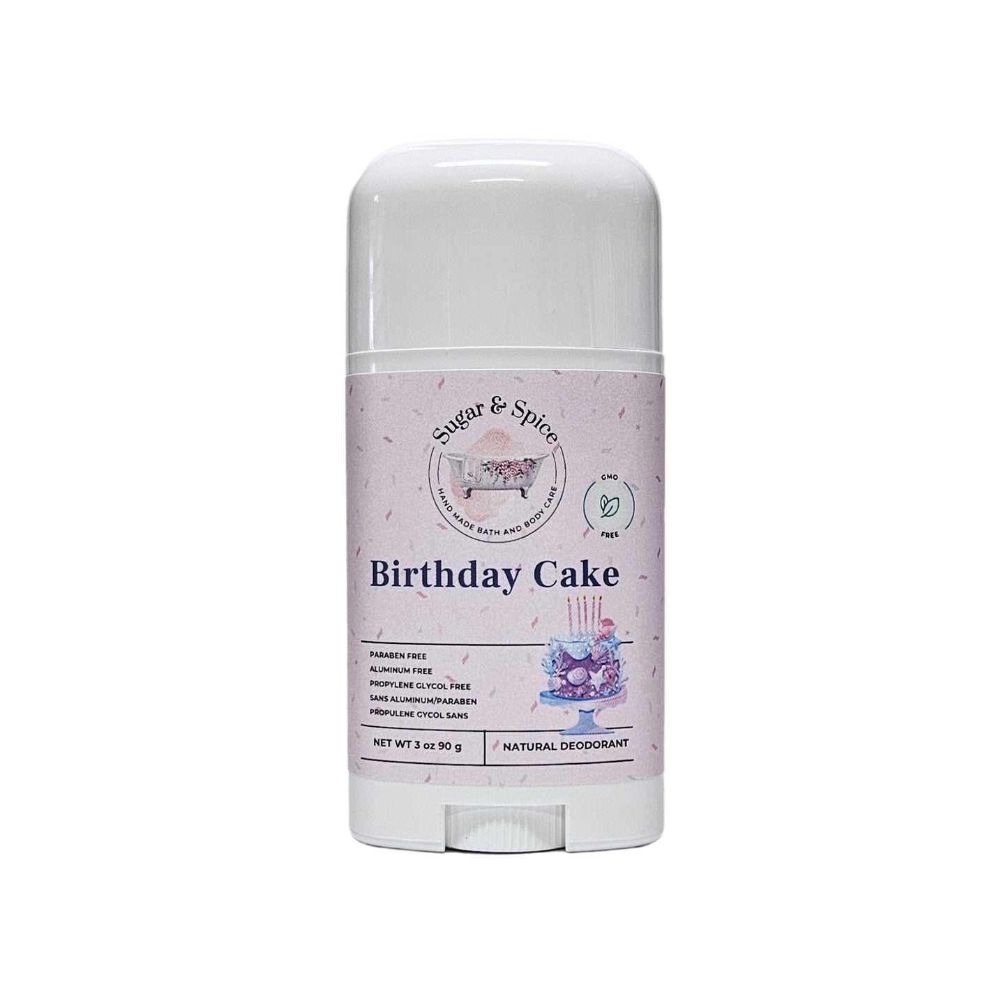 Birthday Cake fragranced Deodorant