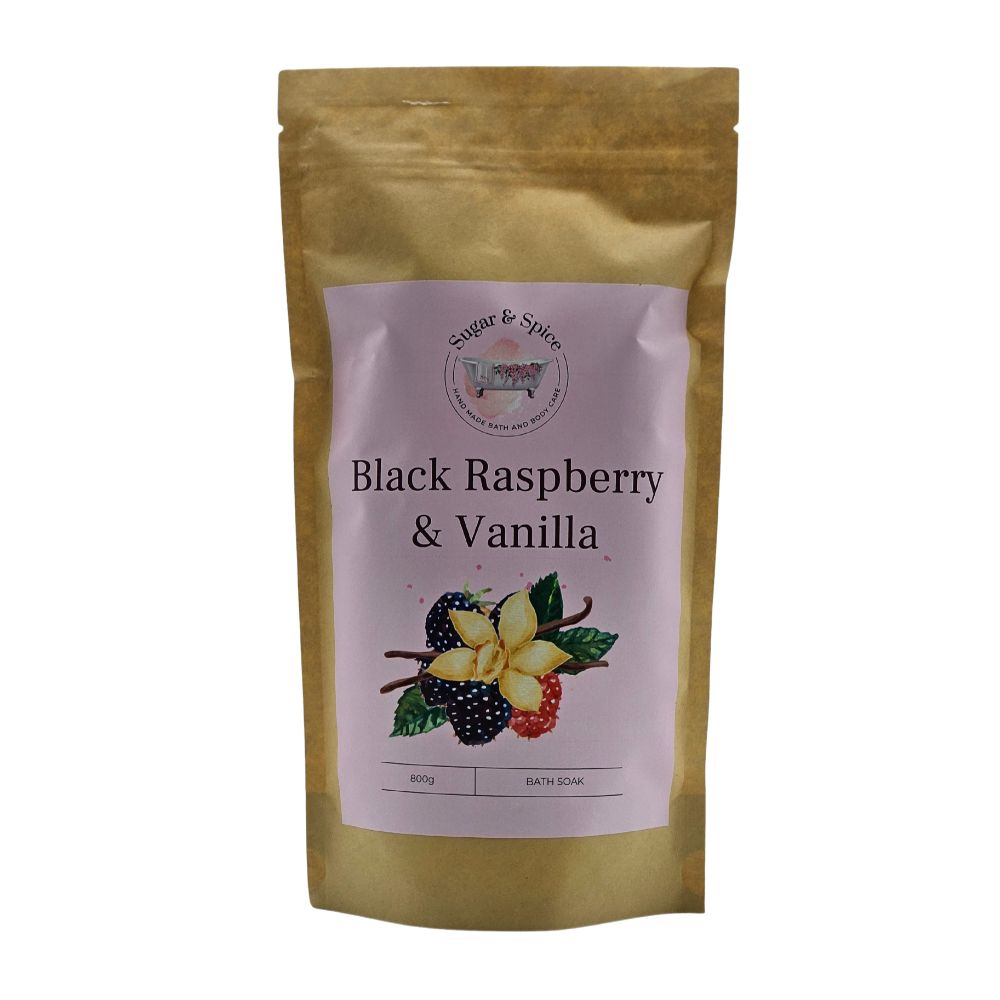 Black Raspberry & Vanilla Bath Soak