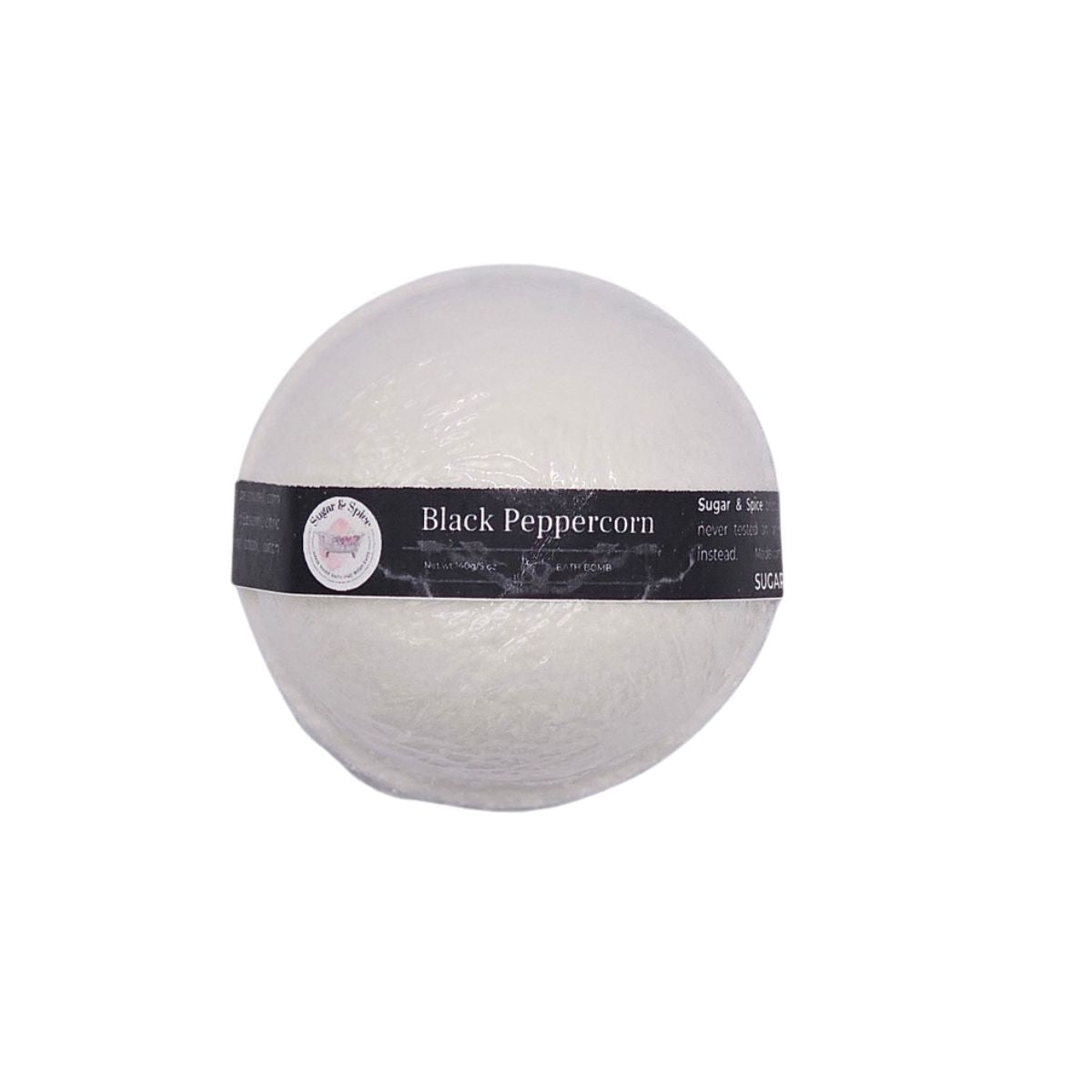 Black Peppercorn Bath Bomb