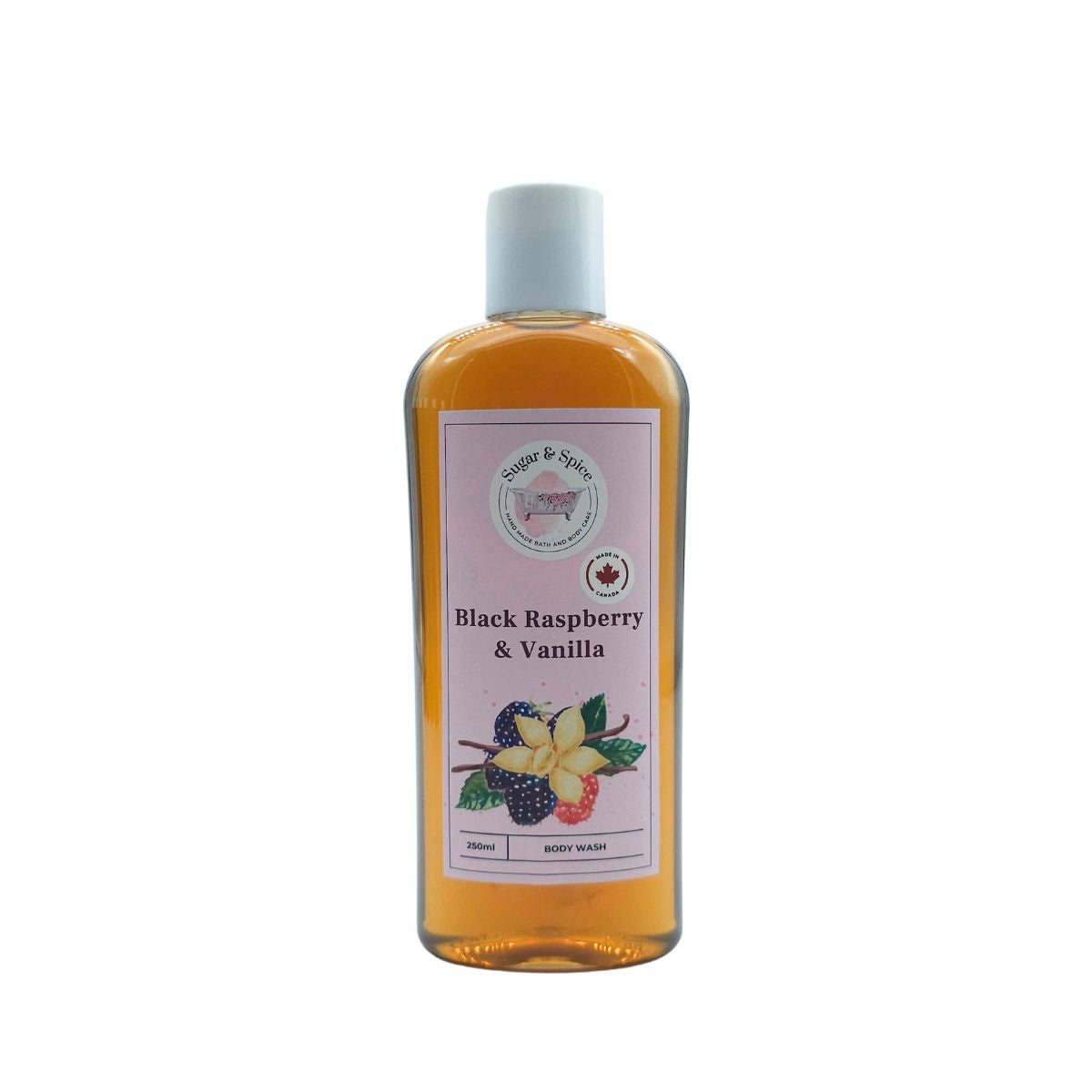 Sugar & Spice Black Raspberry & Vanilla body wash