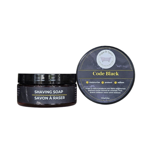 Code Black Shaving Soap