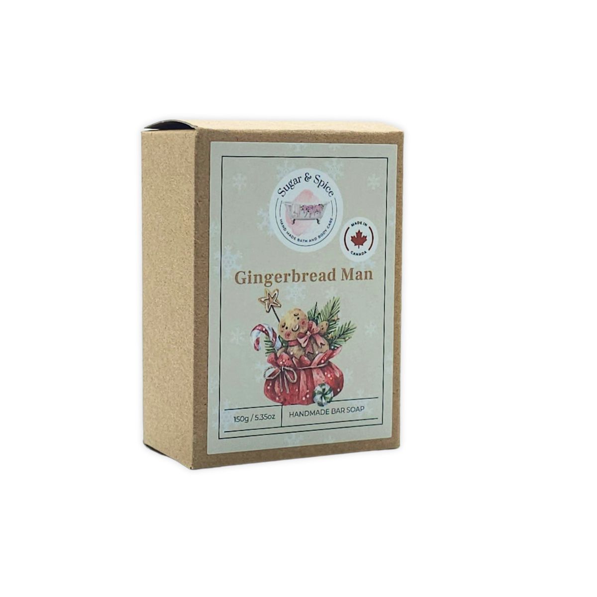 Gingerbread Man Bar Soap