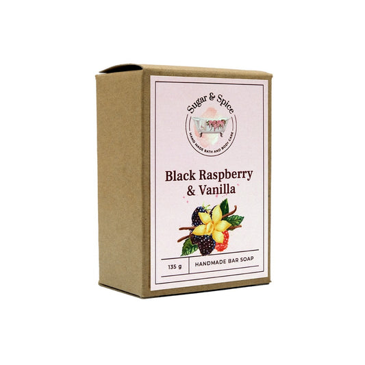 Black Raspberry & Vanilla Bar Soap