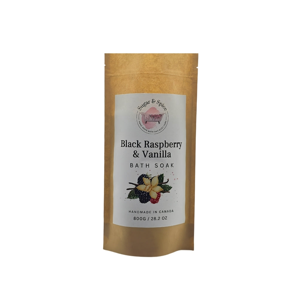 Sugar & Spice Black Raspberry & Vanilla Bath Soak