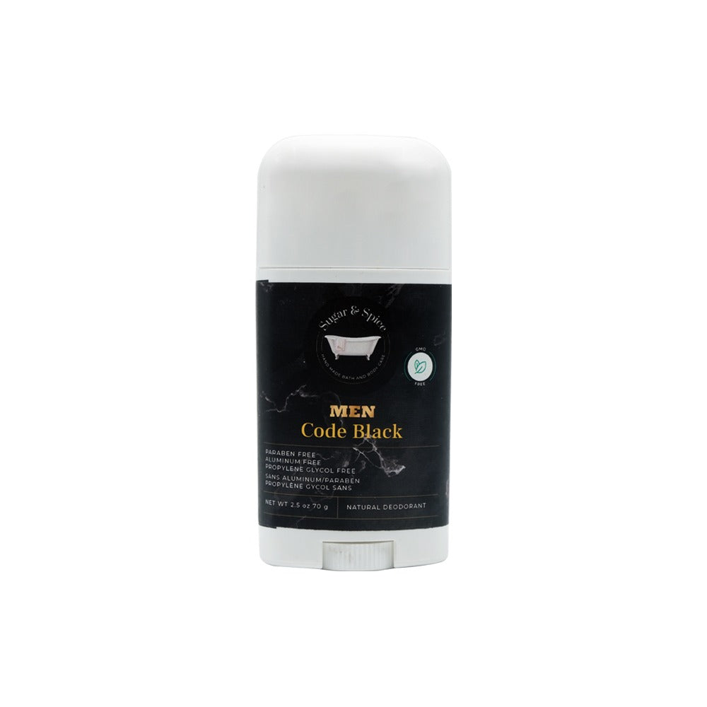 Code Black Natural Deodorant