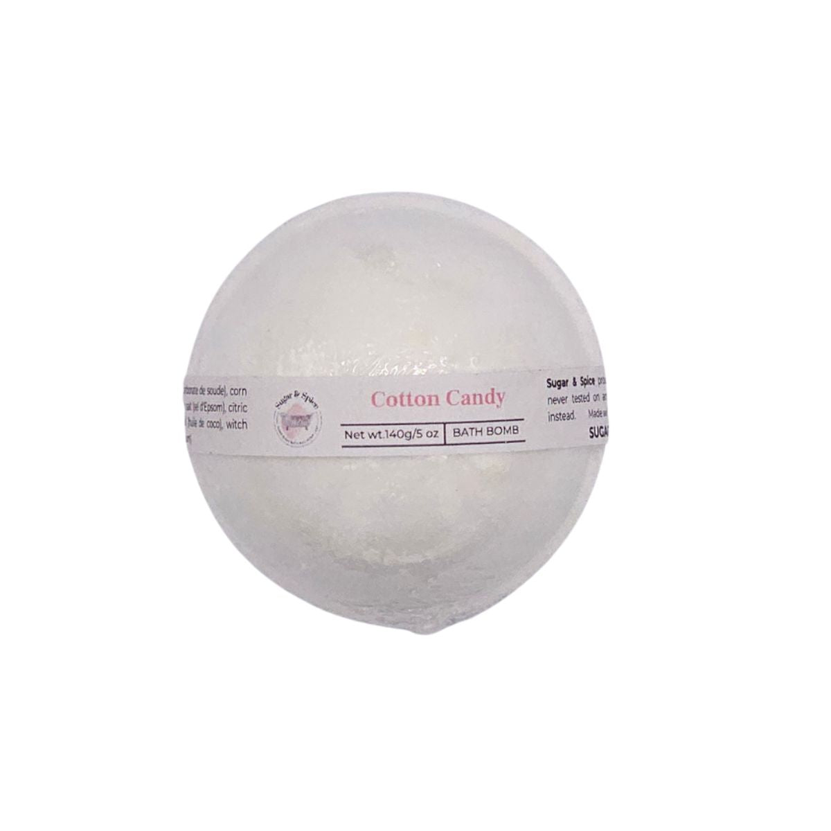 Cotton Candy Bath Bombs