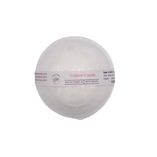 Cotton Candy Bath Bombs