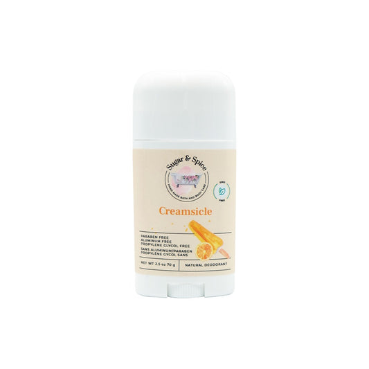 Creamsicle Natural Deodorant