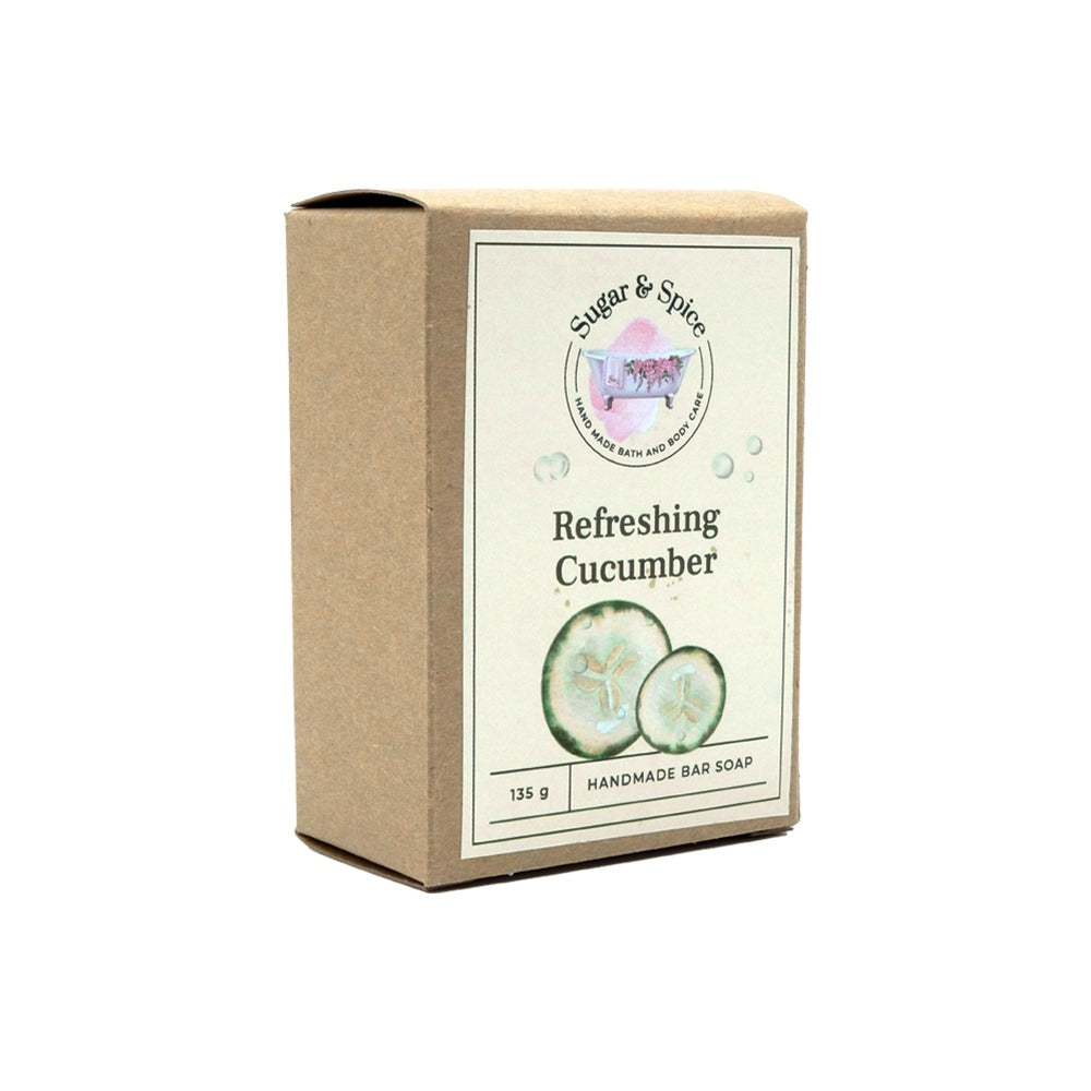 Refreshing Cucumber Bar Soap