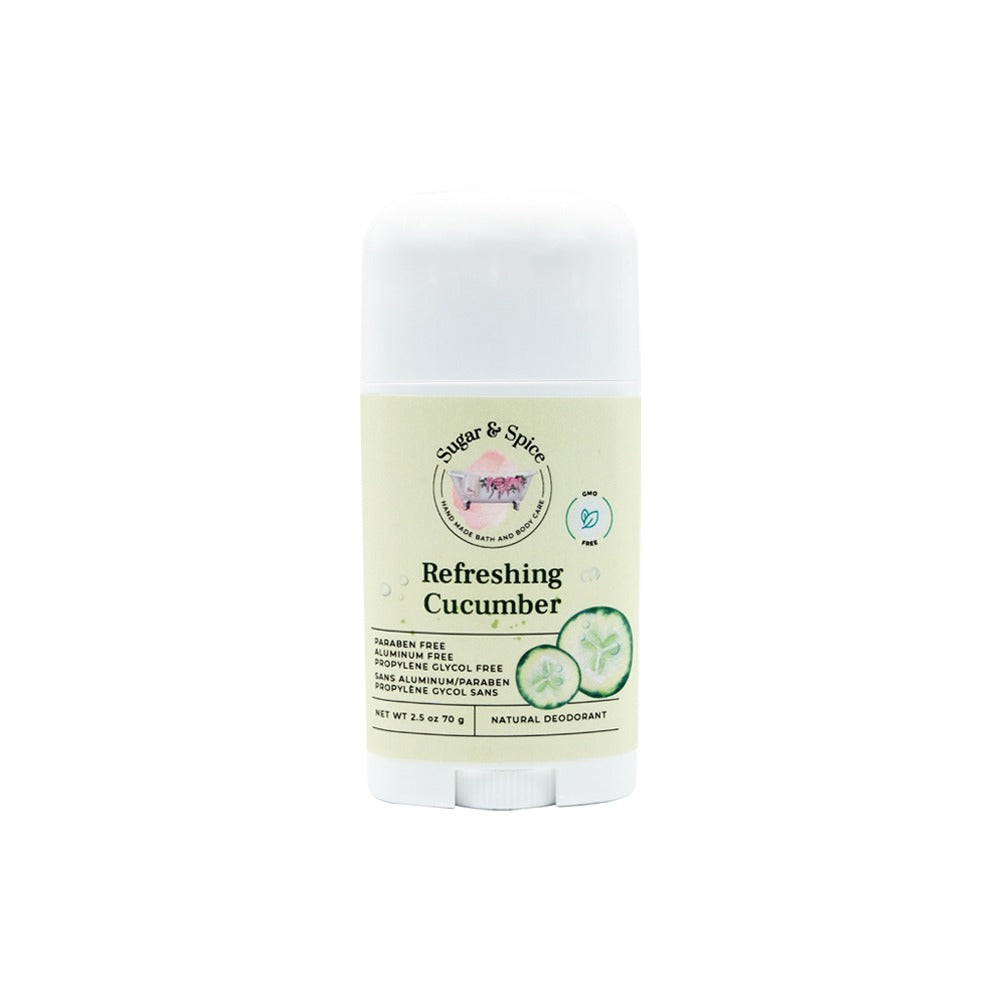 Refreshing Cucumber Natural Deodorant