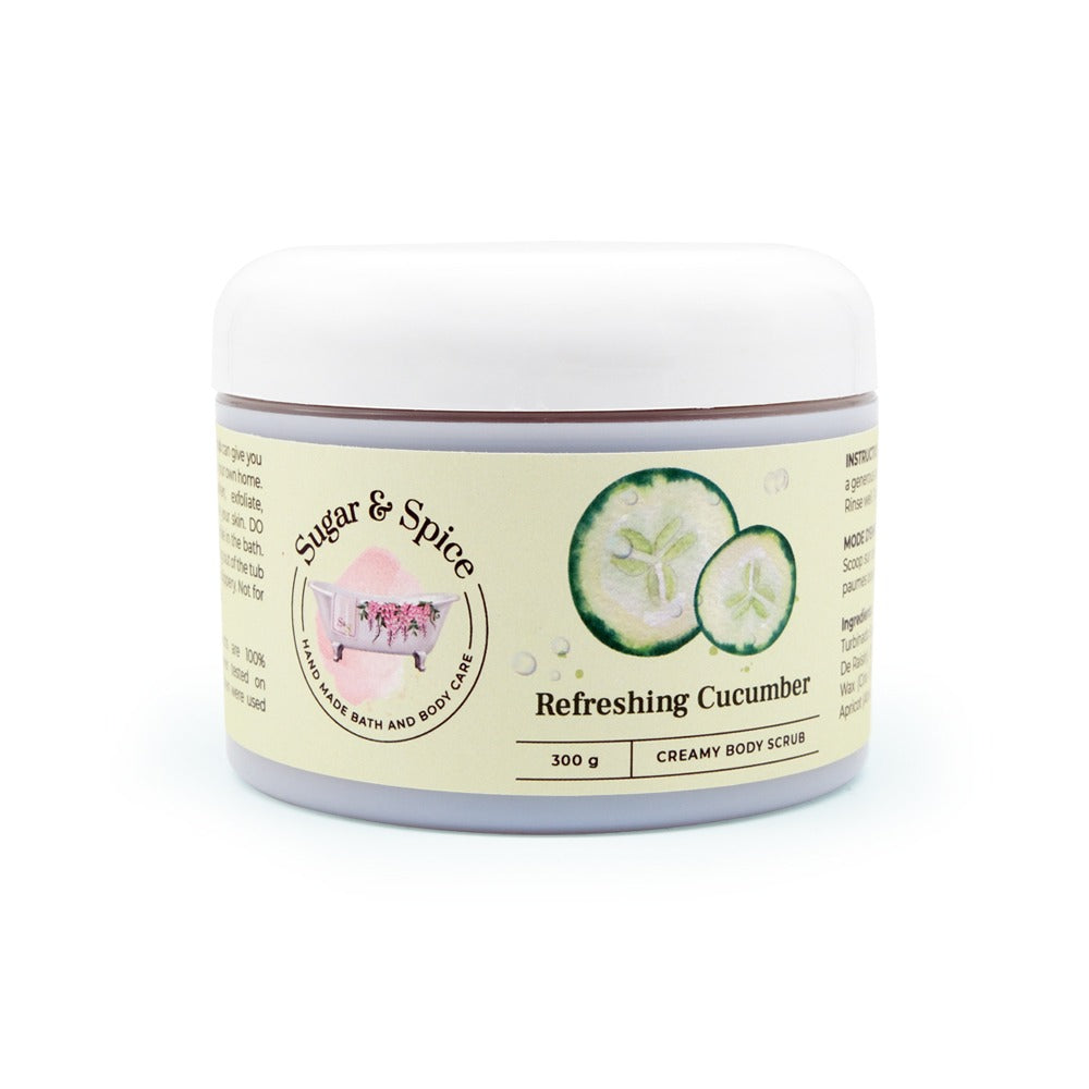 Refreshing Cucumber Body Scrub