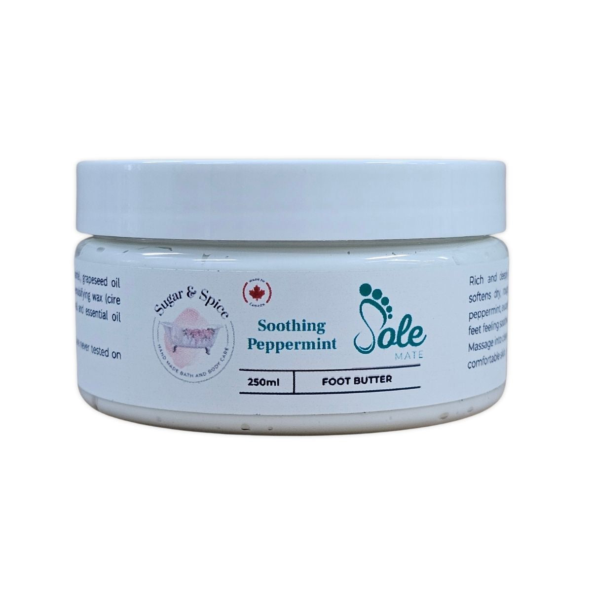 Soothing Peppermint Foot Butter