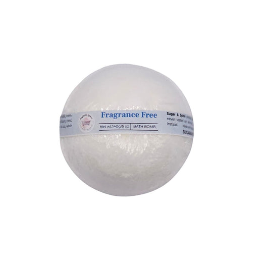 Fragrance Free Bath Bombs