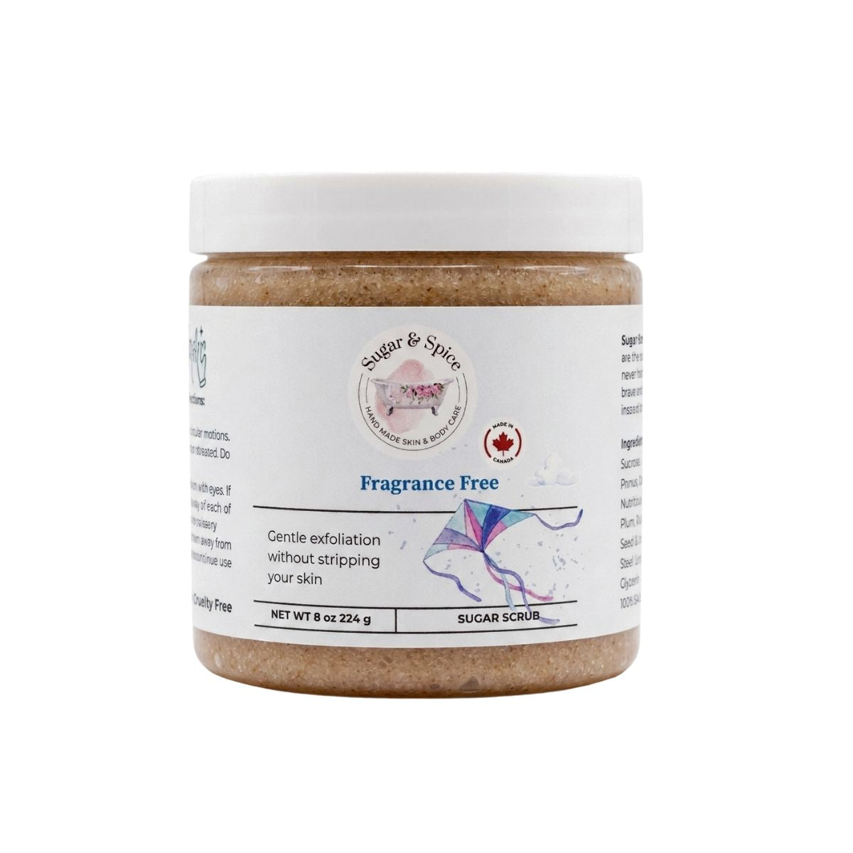 Fragrance Free Body Scrub