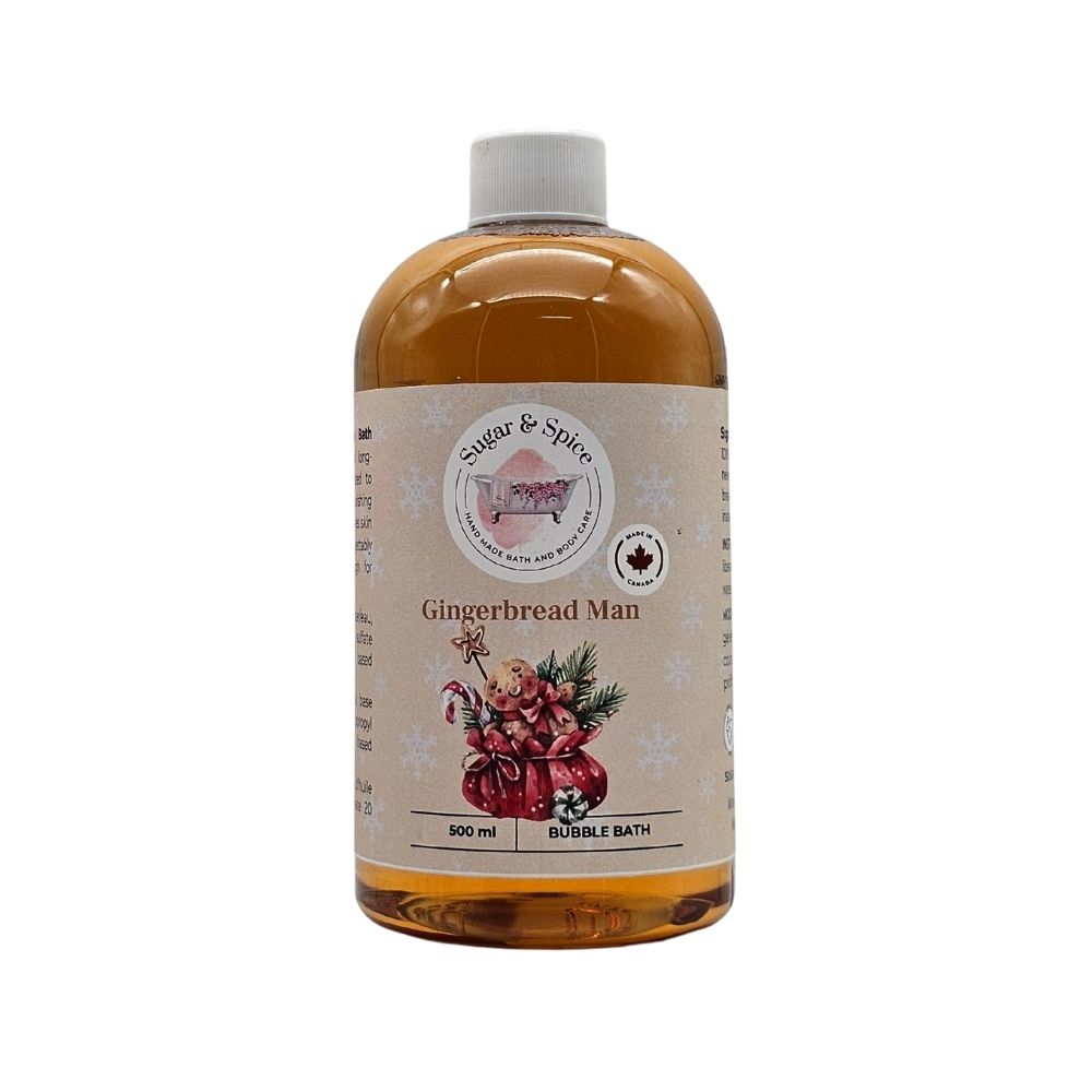 Gingerbread Man Bubble Bath