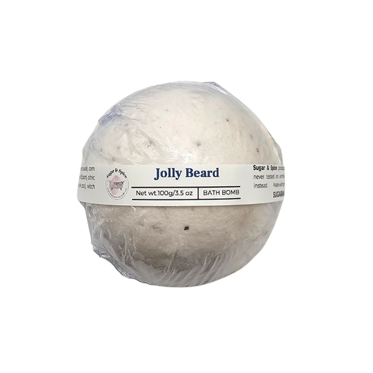 Sugar & Spice Jolly Beard bath bomb