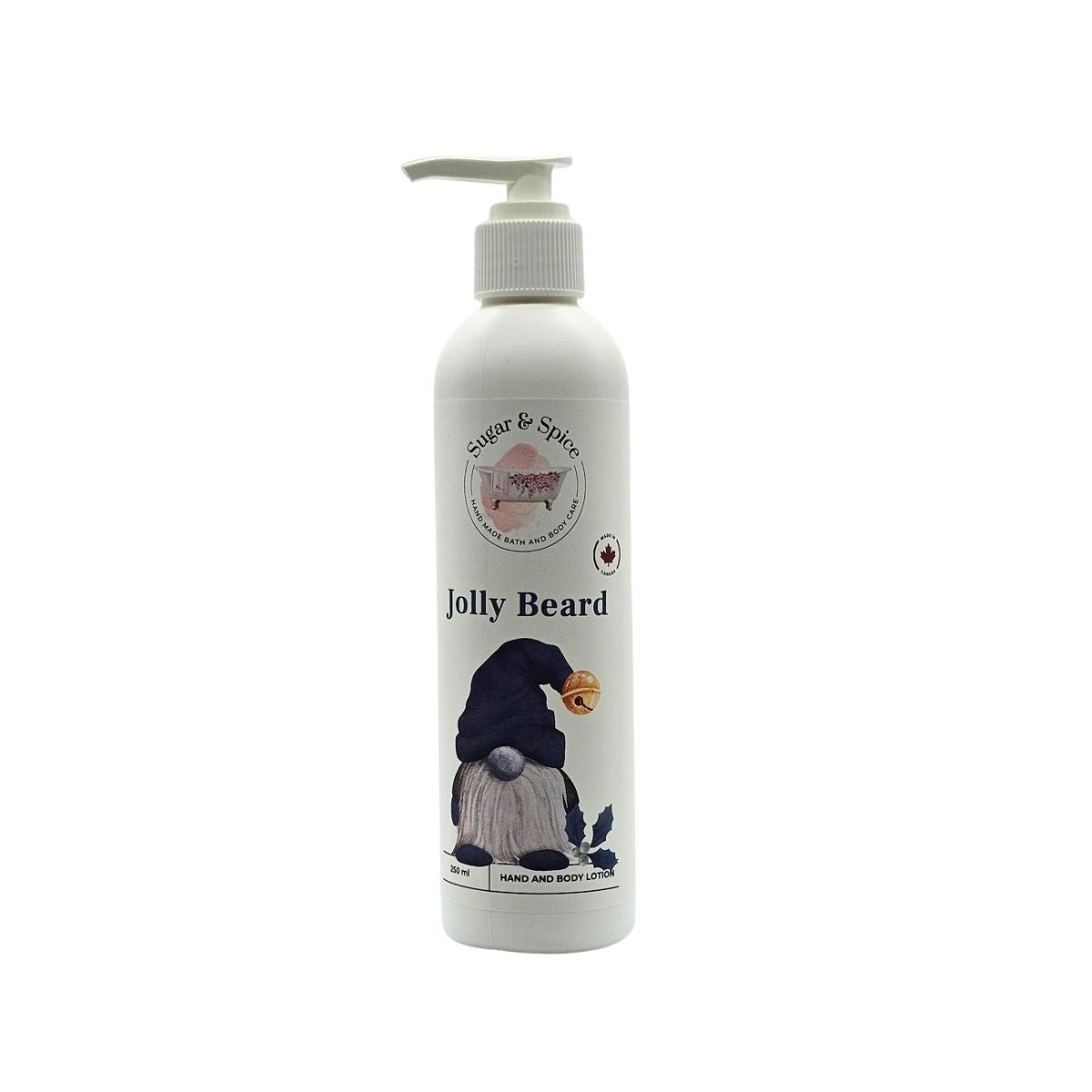 Jolly Beard holiday body lotion Sugar & Spice