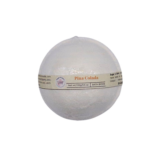 Sugar & Spice Pina Colada bath bomb