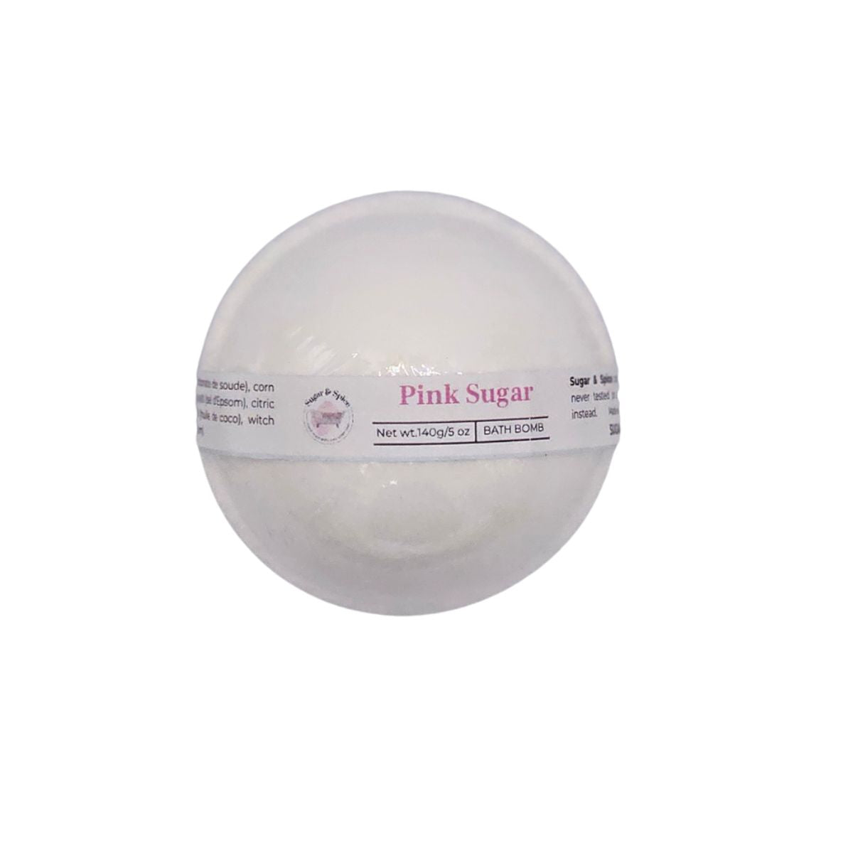 Pink Sugar bath bomb