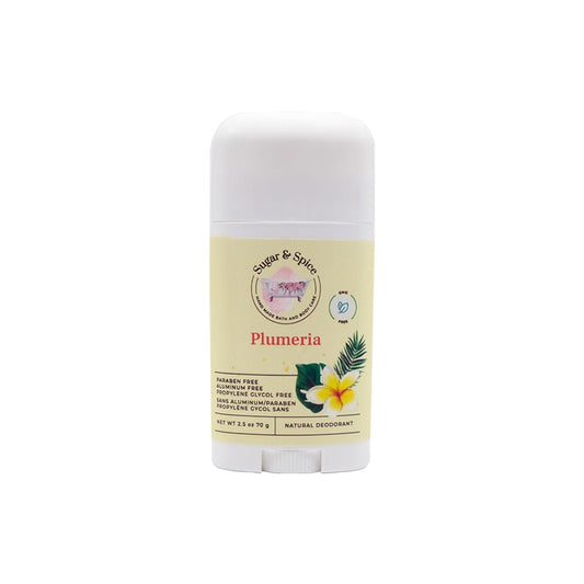 Plumeria Natural Deodorant