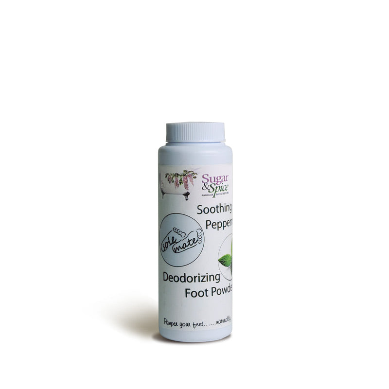 Peppermint Natural Foot Powder Sugar and Spice Maple Ridge BC