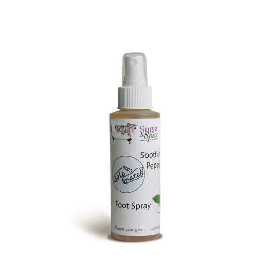 Peppermint Natural Foot Spray Sugar and Spice Maple Ridge BC