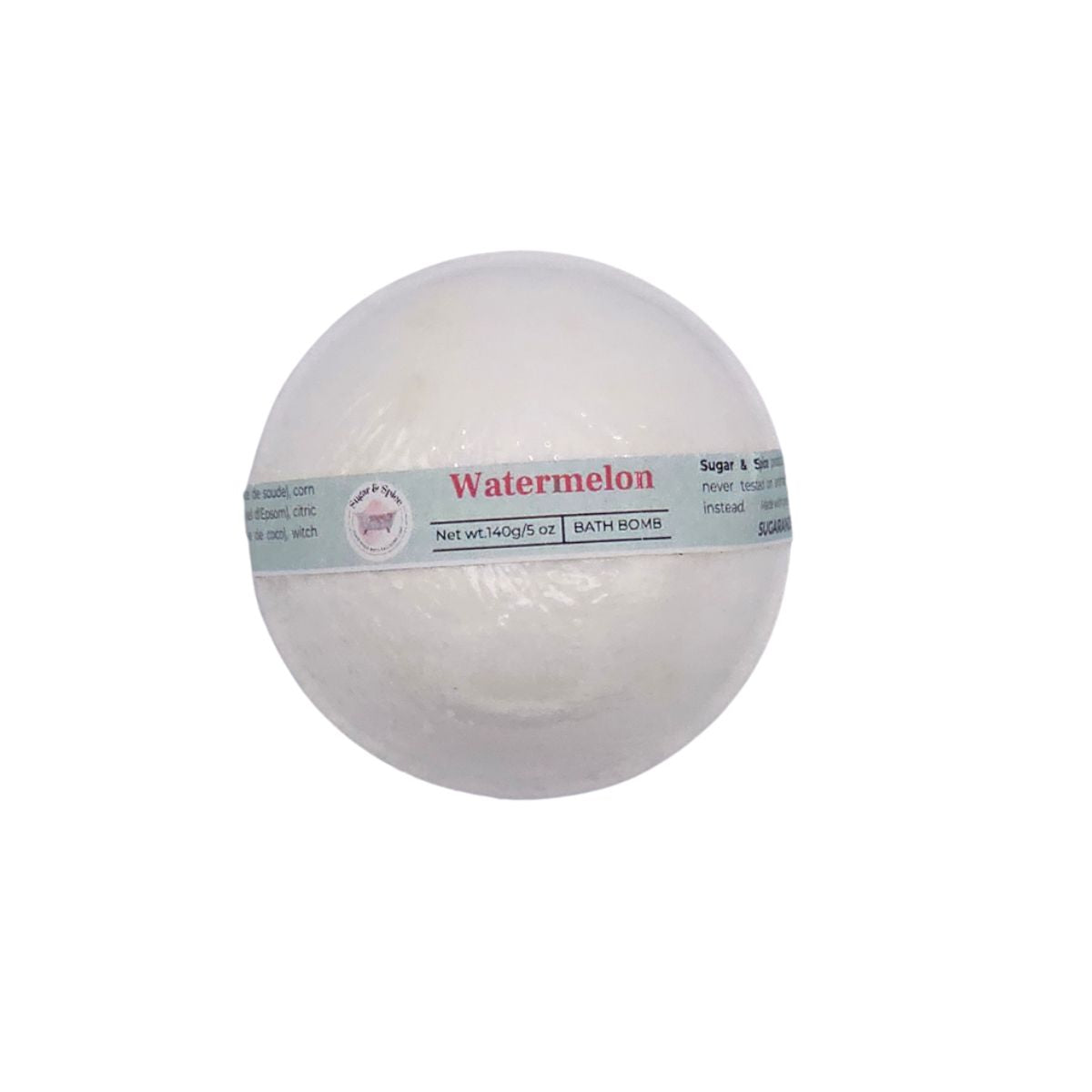Sugar & Spice Watermelon bath bomb