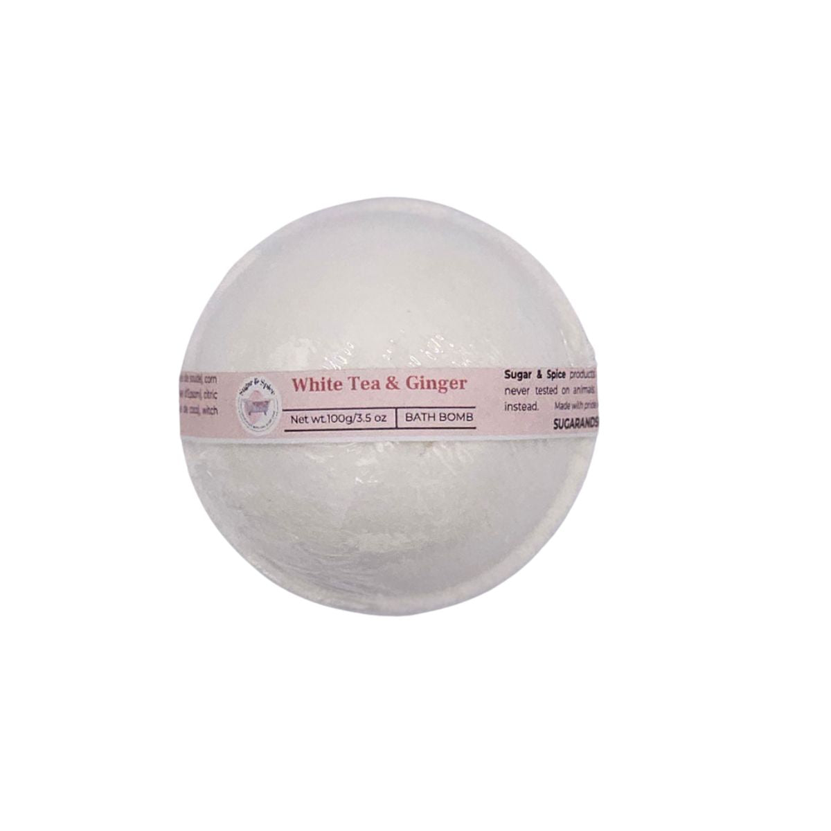 White Tea & Ginger Bath Bomb