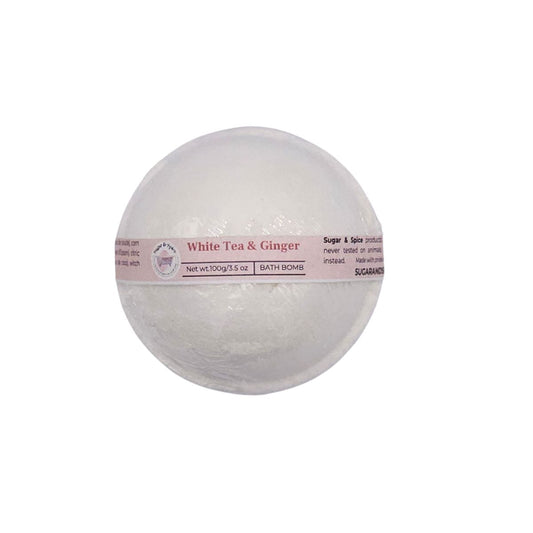 White Tea & Ginger Bath Bomb