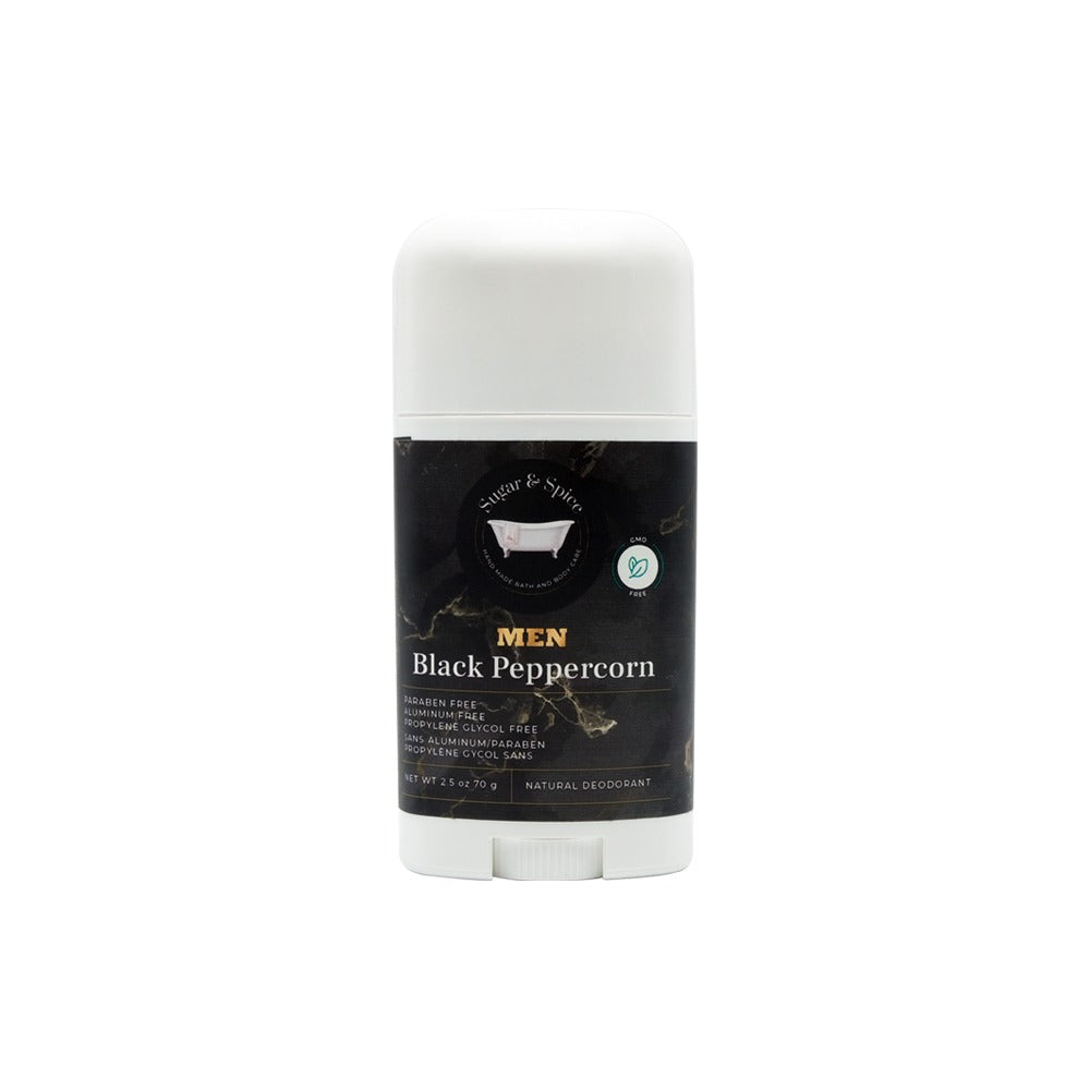 Black Peppercorn Natural Deodorant