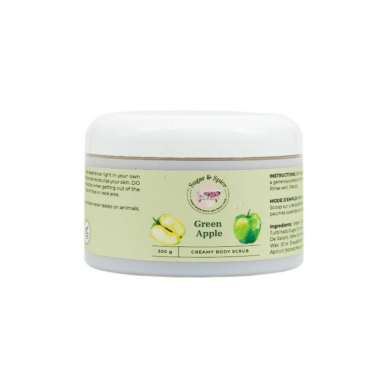 Green Apple Creamy Body Scrub