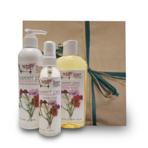 Sweet Pea Natural Body Care Products Gift Box Sugar and Spice Maple Ridge BC