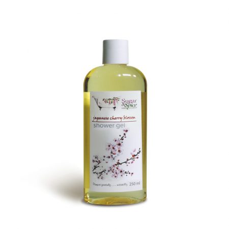 Japanese Cherry Blossom Natural Shower Gel Sugar and Spice Maple Ridge BC