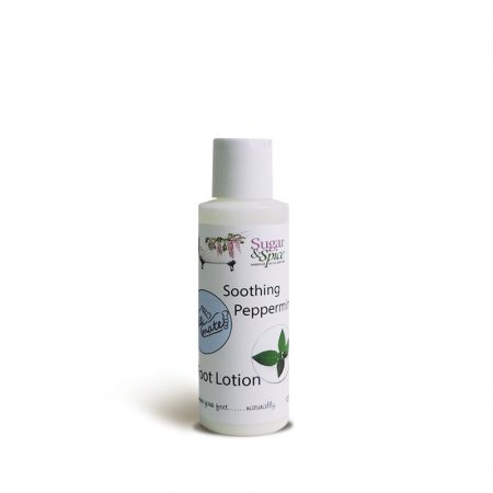 Peppermint Natural Foot Lotion Sugar and Spice Maple Ridge BC