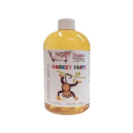 natural kids bubble bath monkey fartz scented