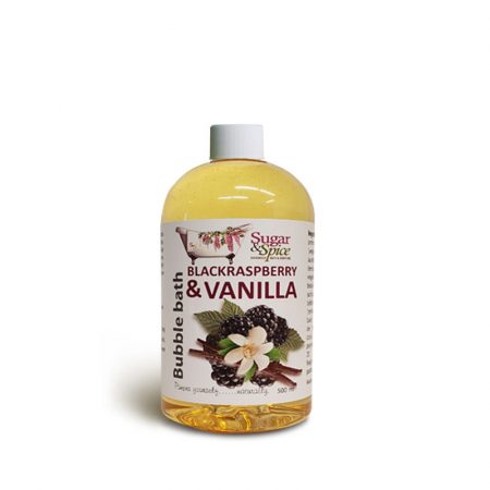 Black Raspberry Vanilla Natural Bubble Bath - Sugar and Spice Bath and Body, Maple Ridge BC