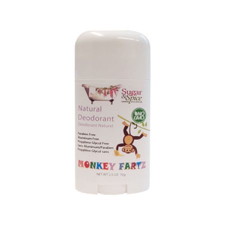 natural kids deodorant monkey fartz scented