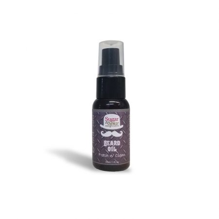 Fresh n Clean Beard Oil all Natural product from Sugar and Spice Bath and Body Maple Ridge BC
