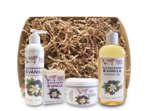 Black Raspberry Vanilla Natural Products Gift Box Sugar and Spice Maple Ridge BC
