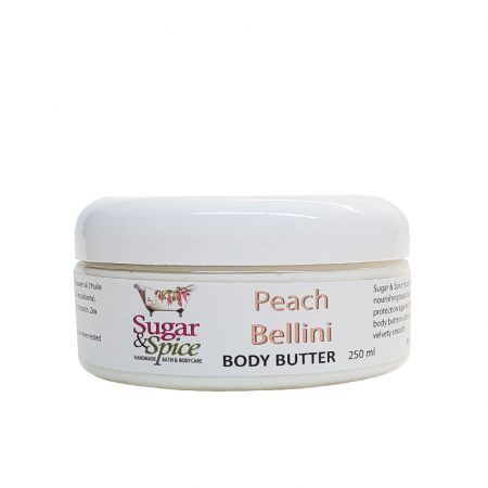 Peach Bellini Natural Body Butter Sugar and Spice Bath and Body Maple Ridge BC