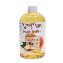 Peach Bellini Natural Bubble Bath Sugar and Spice Bath and Body Maple Ridge BC