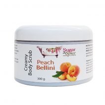 Peach Bellini Natural Body Scrub Sugar and Spice Bath and Body Maple Ridge BC