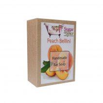 Peach Bellini Natural Soap Sugar and Spice Bath and Body Maple Ridge BC