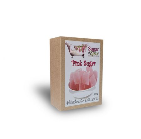 Pink Sugar Natural Soap Sugar and Spice Bath and Body Maple Ridge BC