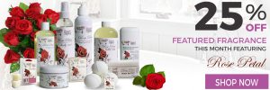 rose petal fragrance bath bodycare Vancouver Maple Ridge