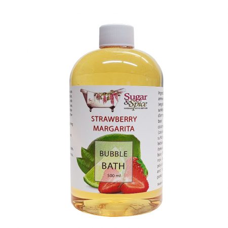 Strawberry Margarita Natural Bubble Bath Sugar and Spice Bath and Body Maple Ridge BC