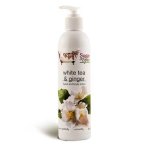 White Tea and Ginger Natural Hand and Body Lotion Sugar and Spice Bath and Body Maple Ridge BC